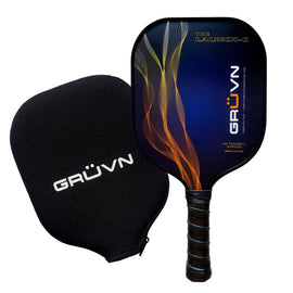 (Coming Soon) GRÜVN THE LAUNCH-C Pickleball Paddle Orange Yellow (Composite)