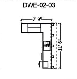 L-Shape DWE-02-03