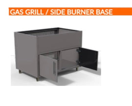 CHALLENGER Gas Grill/Side Burner Base