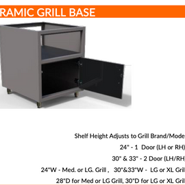 CHALLENGER Ceramic Grill Base