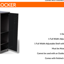 CHALLENGER 84" Locker