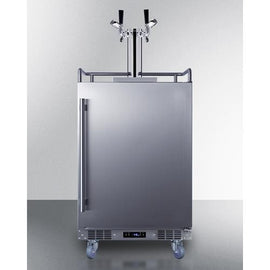 24" Wide Built-In Outdoor Commercial Beer Kegerator