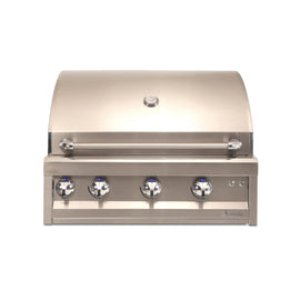 Artisan Professional 3-Burner Built-In Grill with Rotisserie & Light