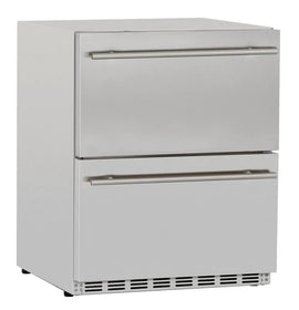 Summerset 5.3c Deluxe Outdoor Rated 2-Drawer Fridge