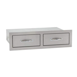 Summerset 32" Double Horizontal Drawer